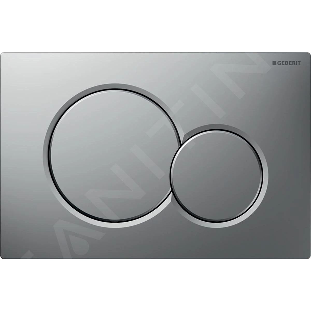 Geberit Duofix - Inbouwreservoir Voor Hangend Toilet Met SIGMA01 Bedieningsknop, Mat Chroom + Tece One - Hangend Douche-wc En Wc-bril, Rimless, SoftClose 111.300.00.5 NT3 - Afbeelding 10