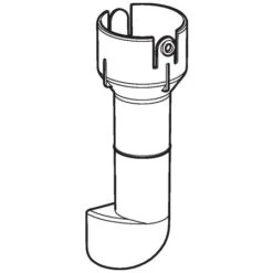 Geberit Toebehoren - Afzuigmondstuk Voor Hybride Sifon 116.065.00.1