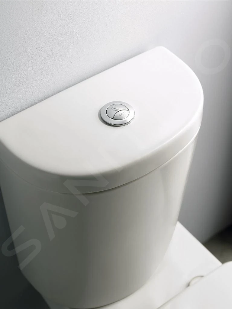 Ideal Standard Connect - Jachtbak Arc 6, Onderaansluiting, DualFlush, Wit E785601 - Afbeelding 3