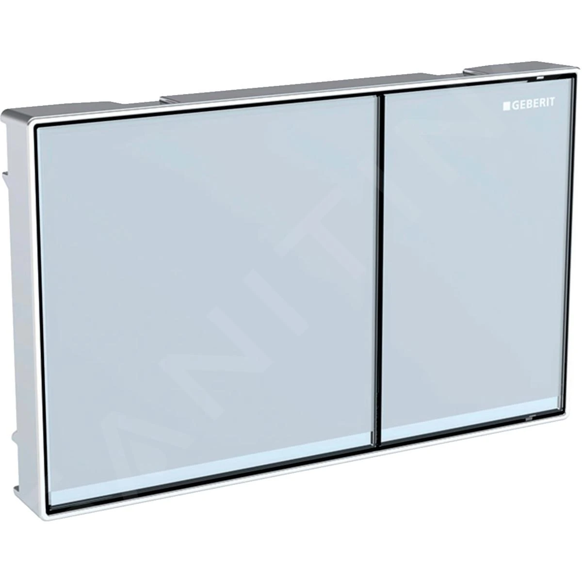 Geberit Sigma60 - Toilet Bedieningspaneel, Wit/glas 115.640.SI.1 - Afbeelding 4