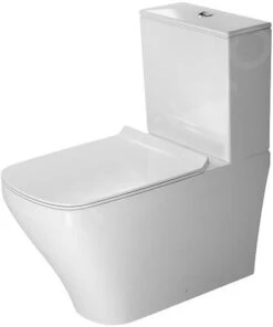 Duravit DuraStyle - Duoblokpot, Met WonderGliss, Wit 21560900001