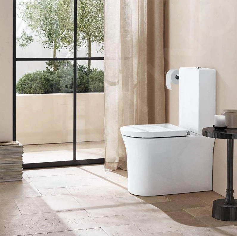 Duravit White Tulip - Duoblok Toilet, Vario Afvoer, Rimless, HygieneGlaze, Wit 2197092000 - Afbeelding 4