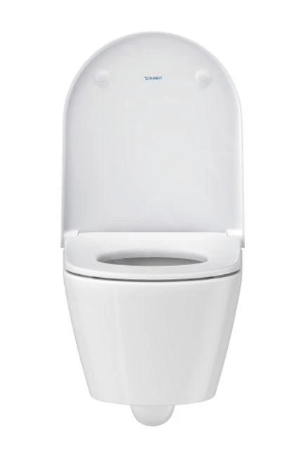 Duravit D-Neo - Hangend Toilet Met Wc Bril SoftClose, Rimless, Wit 45880900A1 - Afbeelding 4