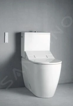 Duravit ME By Starck - Reservoir 390x180 Mm, Aansluiting Rechts/links, Met WonderGliss, Alpine Wit 09380000051 -Geberit Shop 1284d5d7991e8046b4e982a9