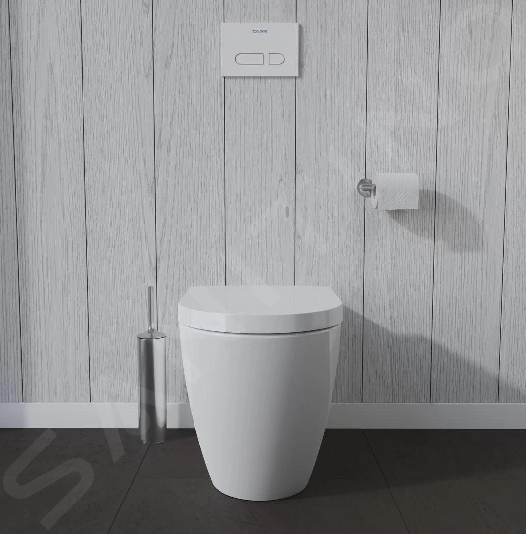 Duravit ME By Starck - Staande Toiletpot, Alpine Wit 2169090000 - Afbeelding 6