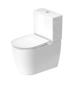 Duravit Soleil By Starck - Duoblok Pot, Vario Afvoer, Rimless, HygieneGlaze, Wit 2011092000