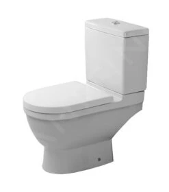 Duravit Starck 3 - Duoblokpot, Afvoer Achter Onder, Met HygieneGlaze, Alpine Wit 0126092000