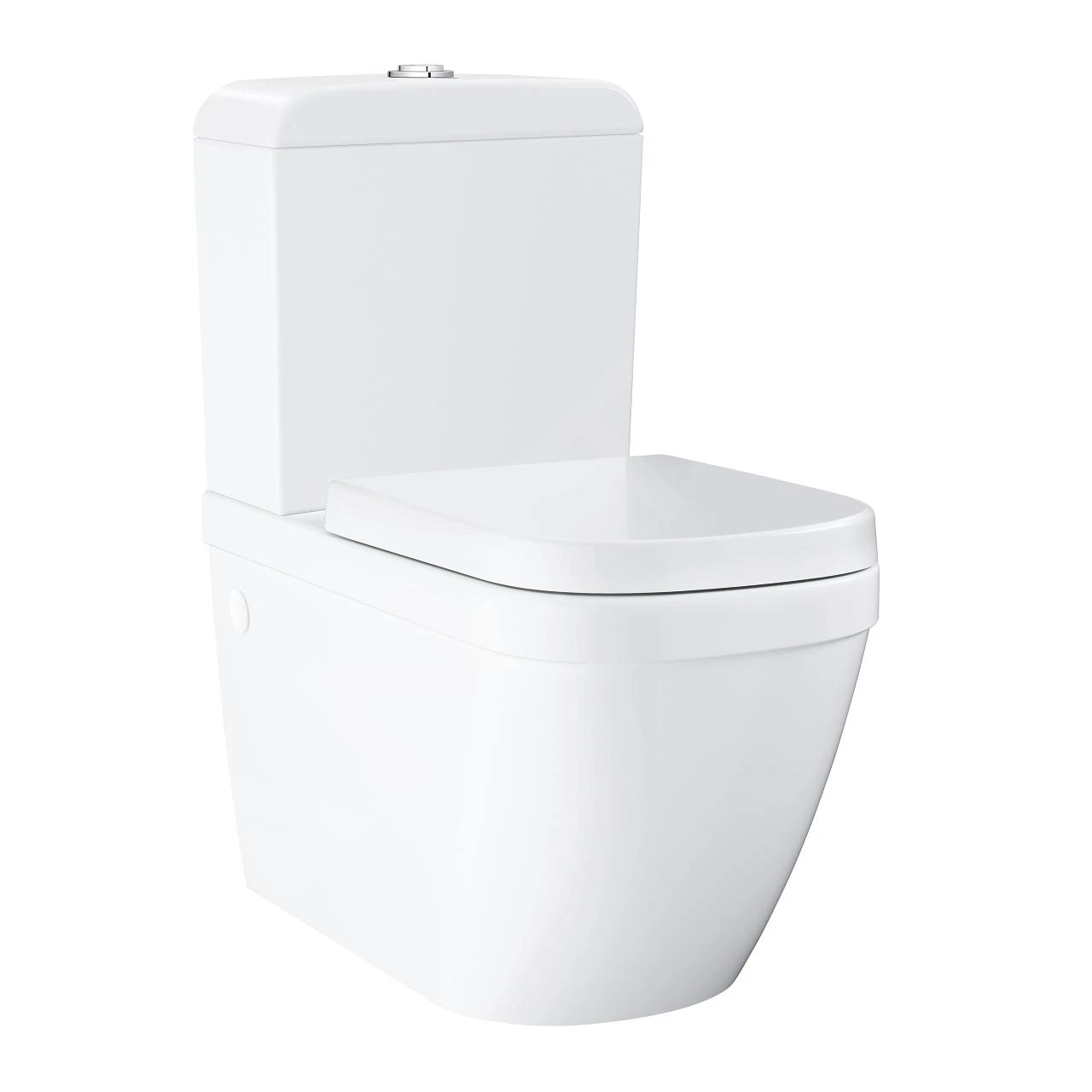Grohe Euro Ceramic - Rimless Duoblok Toilet Met SoftClose Toiletzitting, Alpine Wit 39462000