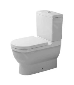 Duravit Starck 3 - Duoblokpot, Vario Afvoer, Met HygieneGlaze, Alpine Wit 0128092064