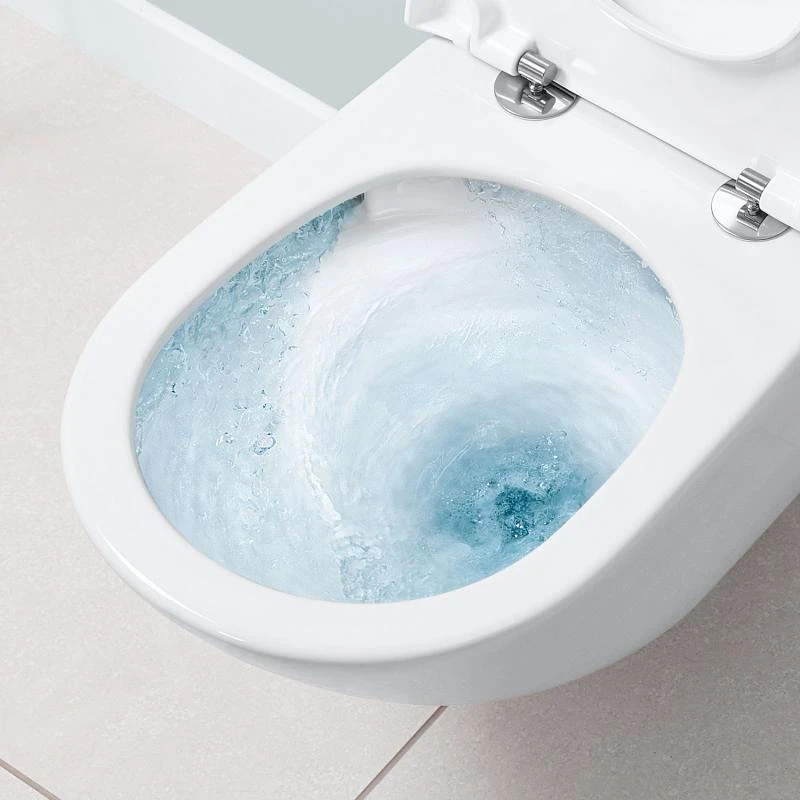 Villeroy & Boch Subway 3.0 - Hangend Toilet Met Wc-bril SoftClosing, TwistFlush, Alpine Wit 4670TS01 - Afbeelding 4
