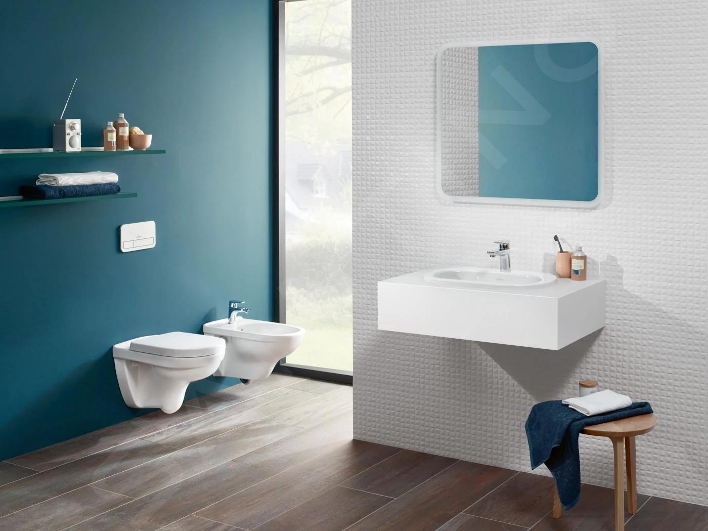 Villeroy & Boch O.novo - ViConnect Voorwandinstallatie Set, Toiletpot Inclusief Wcbril, DirectFlush, SoftClosing, E200 Spoelknop, Wit 5660D301 - Afbeelding 7
