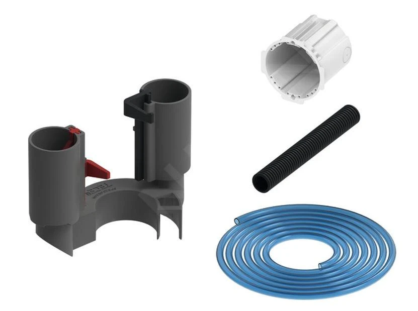 Tece TECEflushpoint - Set Voor Pneumatische Spoeling Op Afstand Voor Uni Reservoirs 9240976