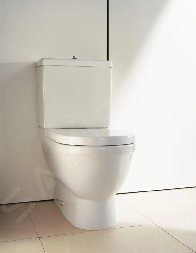 Duravit Starck 3 - Reservoir, Aansluiting Links Onderaan, Alpine Wit 0932000001 - Afbeelding 2