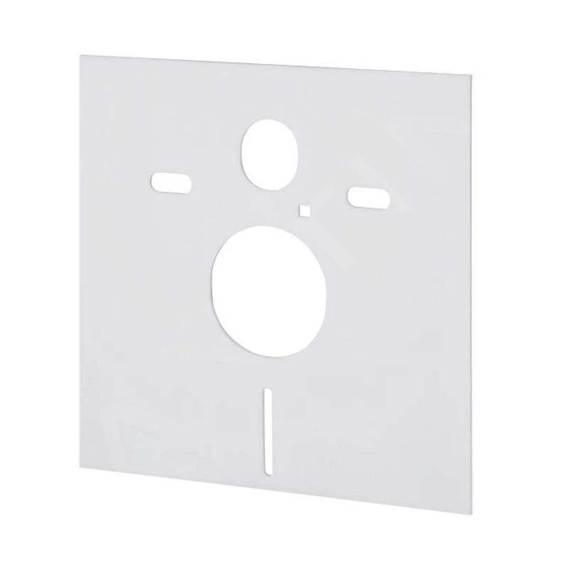 Geberit Duofix - Inbouwreservoir Voor Hangend Toilet Met SIGMA50 Bedieningsknop, Alpine Wit + Tece One - Hangend Douche-wc En Wc-bril, Rimless, SoftClose 111.355.00.5 NT8 - Afbeelding 12