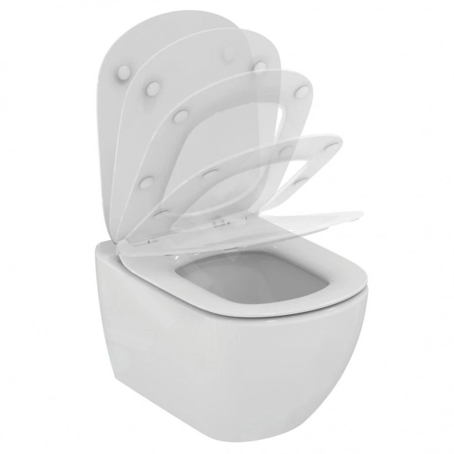 Ideal Standard ProSys - Toiletset- Inbouwreservoir, Closet, WC-zitting Tesi, Oleas M1 Bedieningsplaat, Aquablade, SoftClose, Chroom ProSys120M SP6 - Afbeelding 4