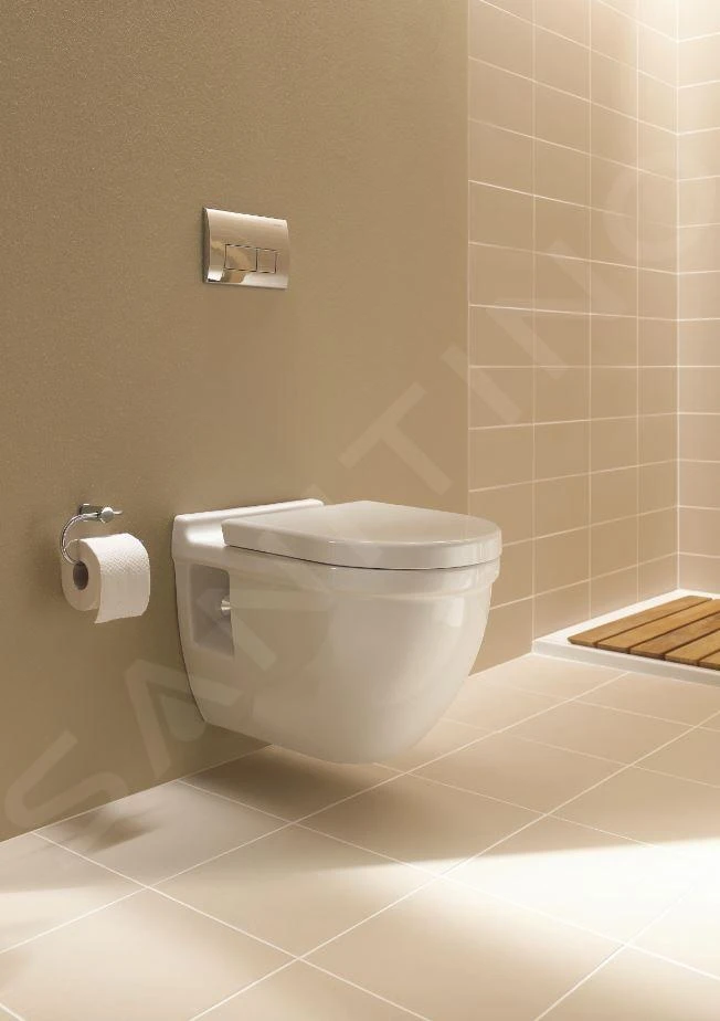 Duravit Starck 3 - Hangend Toilet Met Vlakspoel, Wit 2201090000 - Afbeelding 3