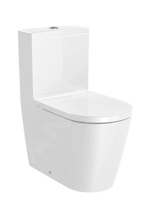 Roca Inspira - Duoblokpot, Vario Afvoer, Rimless, Wit A342526000