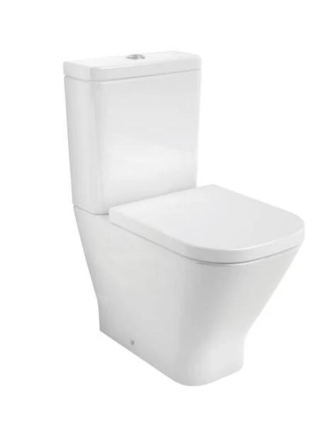 Roca The Gap - Duoblokpot, Vario Afvoer, Rimless, Wit A34273700H