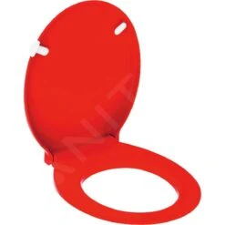 Geberit Selnova Comfort - WC-zitting Voor Gehandicapten, Duroplast, Karmozijn 500.133.00.2