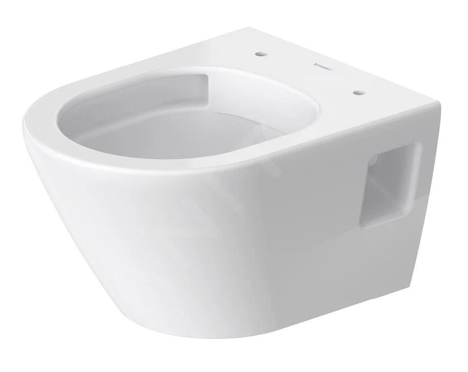 Duravit D-Neo - Hangend Toilet Met SoftClose Wc Bril, Rimless, Wit 45870900A1