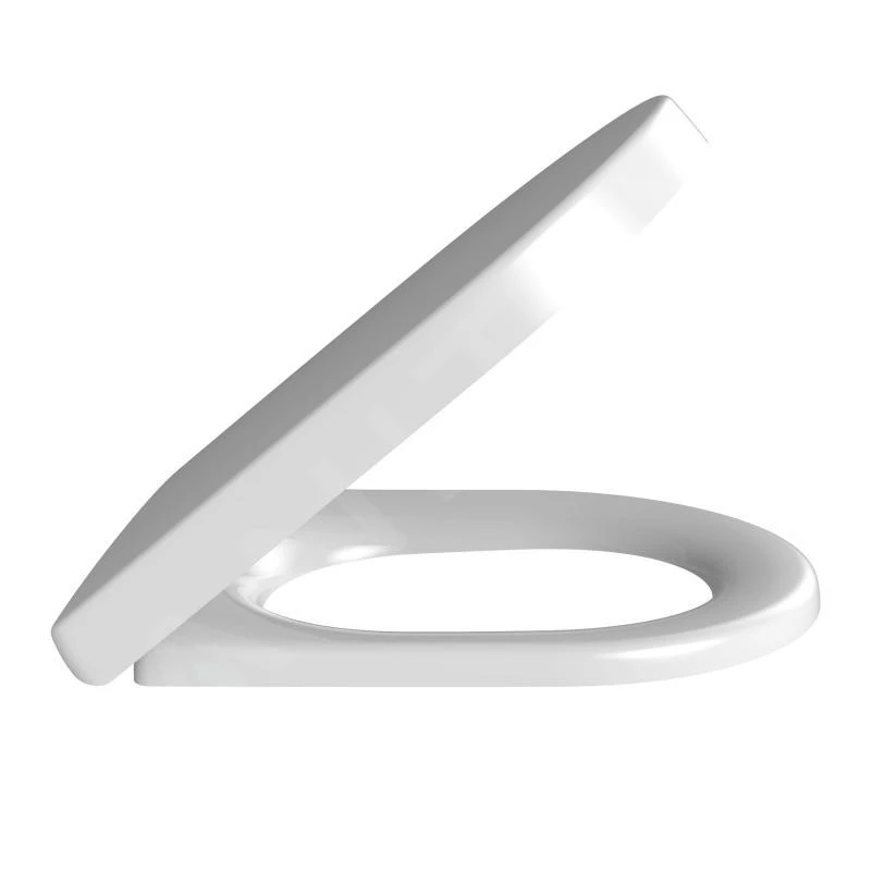 Geberit Duofix - Inbouwreservoir Voor Hangend Toilet Met SIGMA20 Bedieningsknop, Wit/glanzend Chroom + Villeroy Boch - Hangend Toilet En Wc-bril, DirectFlush, SoftClose, CeramicPlus 111.300.00.5 NB4 - Afbeelding 5