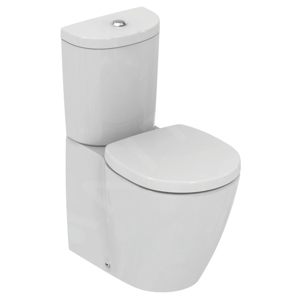 Ideal Standard Connect - Jachtbak Arc 6, Onderaansluiting, DualFlush, Wit E785601 - Afbeelding 2