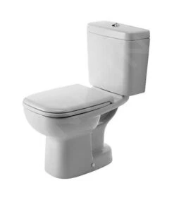 Duravit D-Code - Duoblokpot, Afvoer Achter Onder, Alpine Wit 21110100002