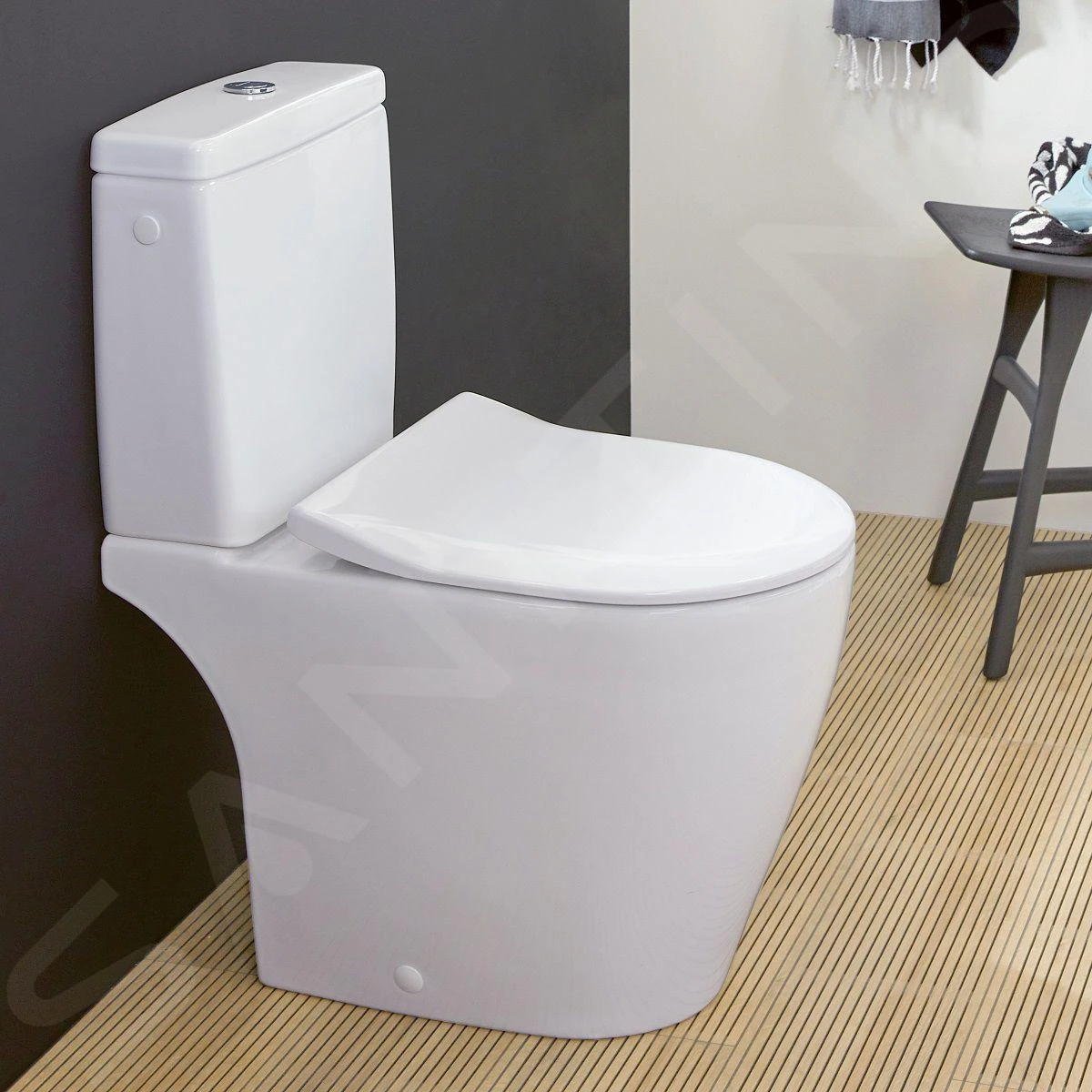 Villeroy & Boch Avento - Duoblokpot, DirectFlush, CeramicPlus, Stone White 5644R0RW - Afbeelding 3
