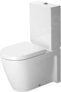 Duravit Starck 2 - Staande Duoblokpot, Wit 2145090000