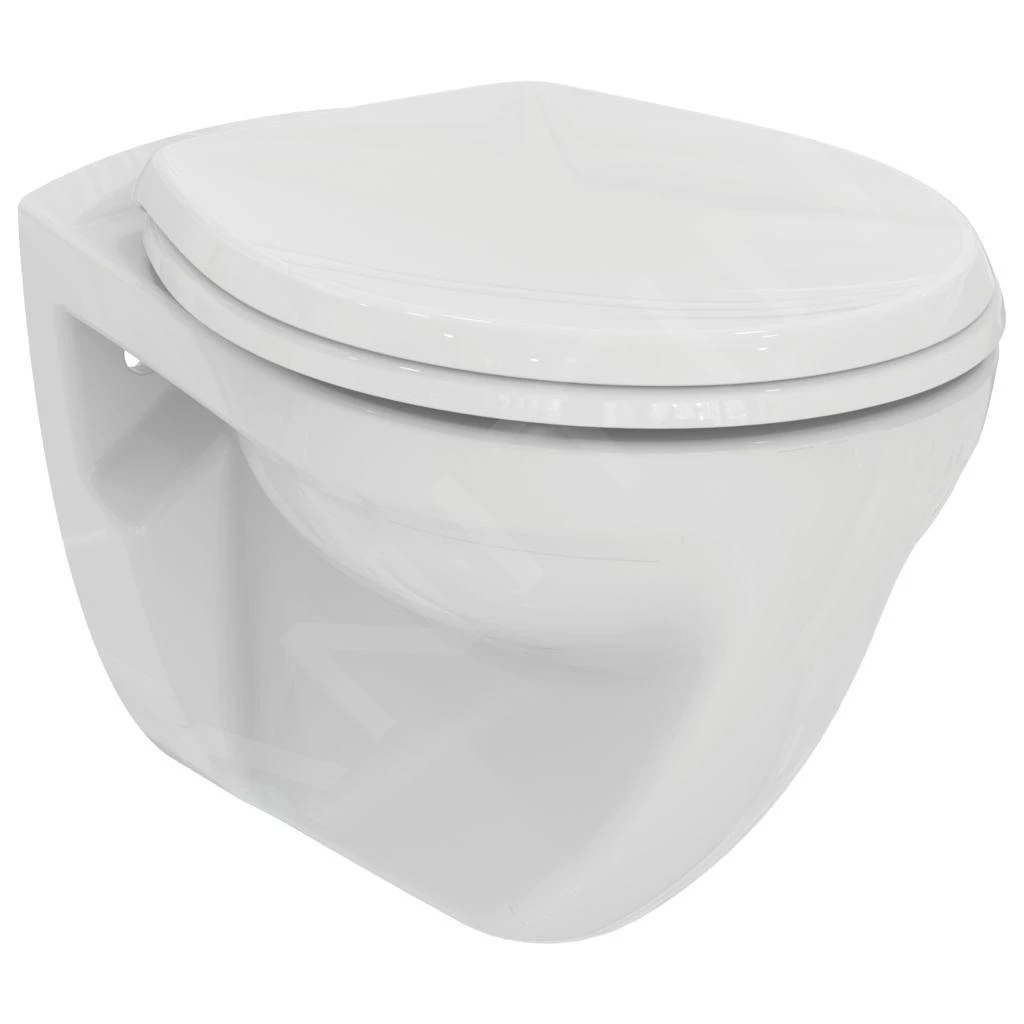 Ideal Standard Eurovit - Hangend Toilet, Vlakspoel, Wit V340301 - Afbeelding 3