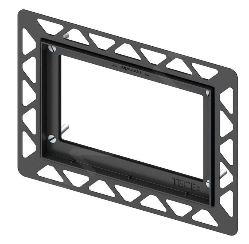 Tece TECEnow - Montageframe Voor Vlakke Inbouw Van Bedieningsplaten, Zwart 9240647 - Afbeelding 3