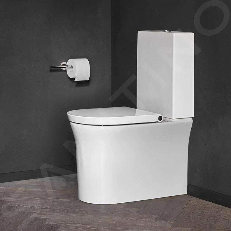 Duravit White Tulip - Duoblok Toilet, Vario Afvoer, Rimless, Wit 2197090000 - Afbeelding 3