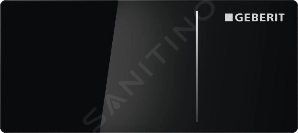 Geberit Omega70 - Bedieningspaneel, Glas/zwart 115.083.SJ.1