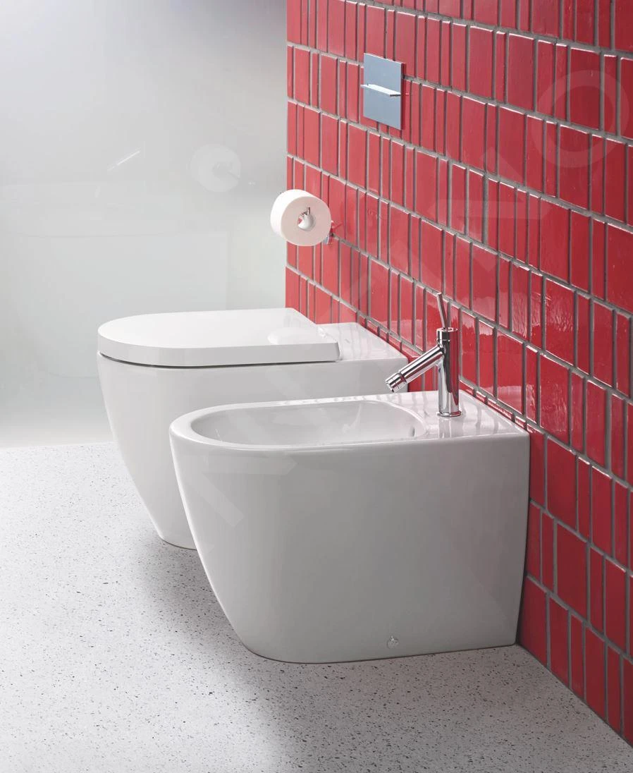 Duravit ME By Starck - Staande Toiletpot, Alpine Wit 2169090000 - Afbeelding 9
