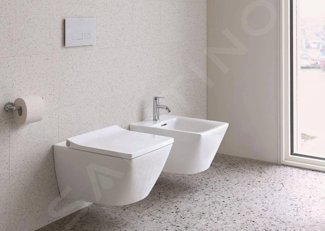 Duravit Viu - Wandtoilet, Rimless, Met HygieneGlaze, Alpine Wit 2511092000 - Afbeelding 6