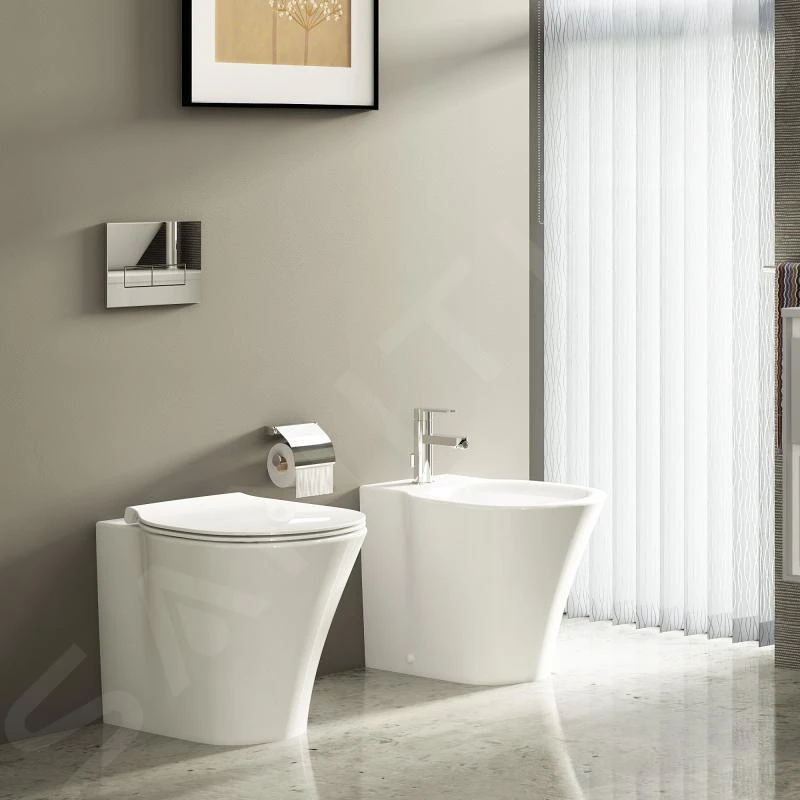 Ideal Standard Connect Air - Staande Closet Met Aquablade, Met IdealPlus, Wit E0042MA - Afbeelding 3