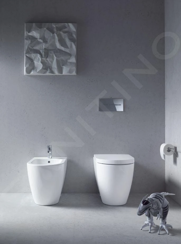 Duravit ME By Starck - Staande Toiletpot, Alpine Wit 2169090000 - Afbeelding 4