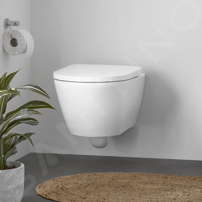 Duravit D-Neo - Hangend Toilet Met SoftClose Wc Bril, Rimless, Wit 45770900A1 - Afbeelding 3
