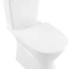Villeroy & Boch ViCare - Staande Toiletpot Voor Mensen Met Beperkte Bewegingsmogelijkheden, Vario Afvoer, DirectFlush, AntiBac, CeramicPlus, Alpine Wit 4620R0T2