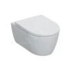 Geberit ICon - Wandtoilet Met SoftClose Toiletbril, Rimfree, Alpine Wit 501.663.JT.1