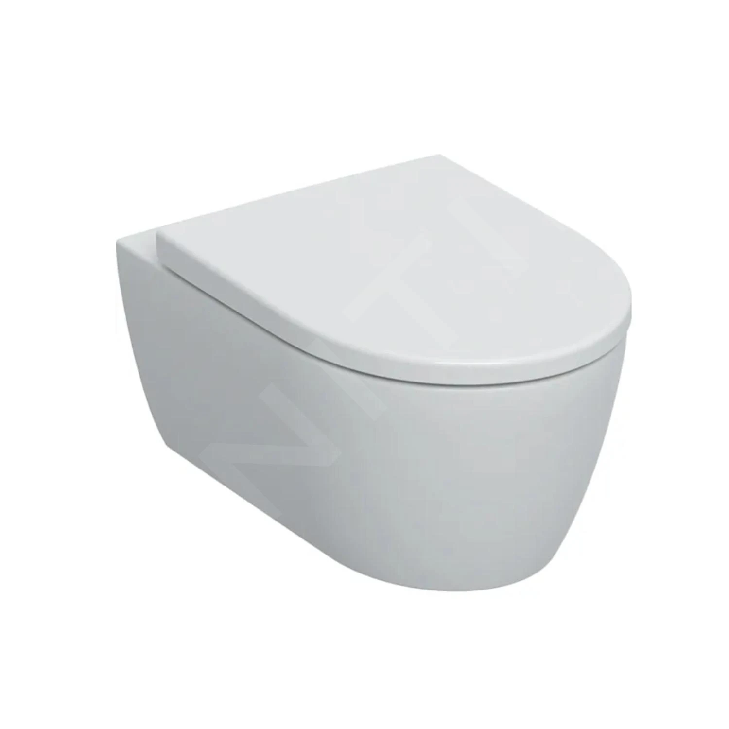 Geberit ICon - Wandtoilet Met SoftClose Toiletbril, Rimfree, Alpine Wit 501.663.JT.1