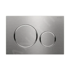 Geberit Sigma20 - Bedieningsplaat Sigma20, Geschroefd, Roestvrij Staal 115.889.SN.1