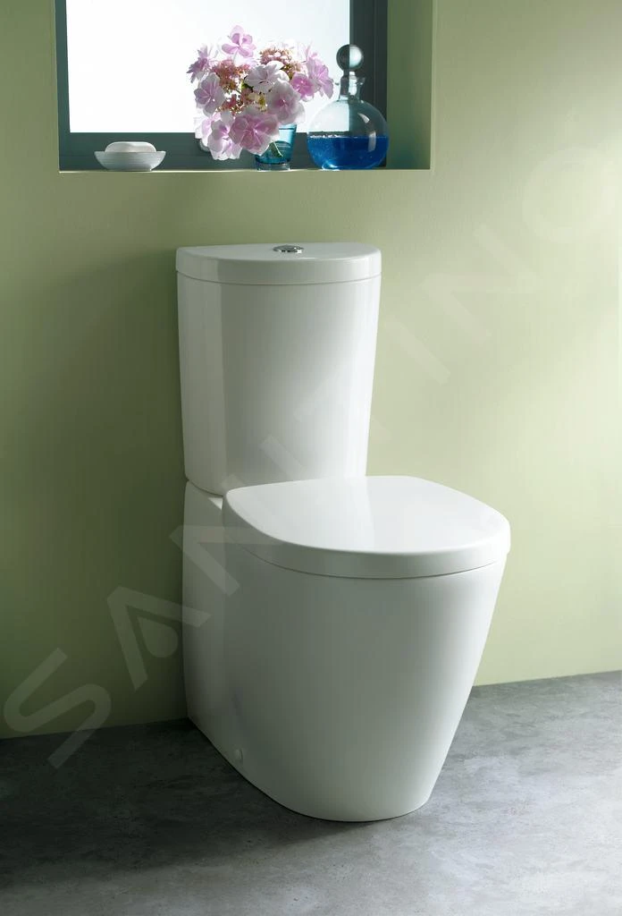 Ideal Standard Connect - Jachtbak Arc 6, Onderaansluiting, DualFlush, Wit E785601 - Afbeelding 4