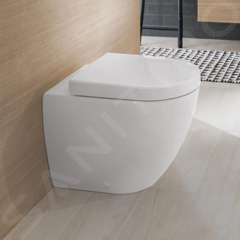 Villeroy & Boch Subway 2.0 - Staande Closet, DirectFlush, CeramicPlus, Alpine Wit 5602R0R1 - Afbeelding 3