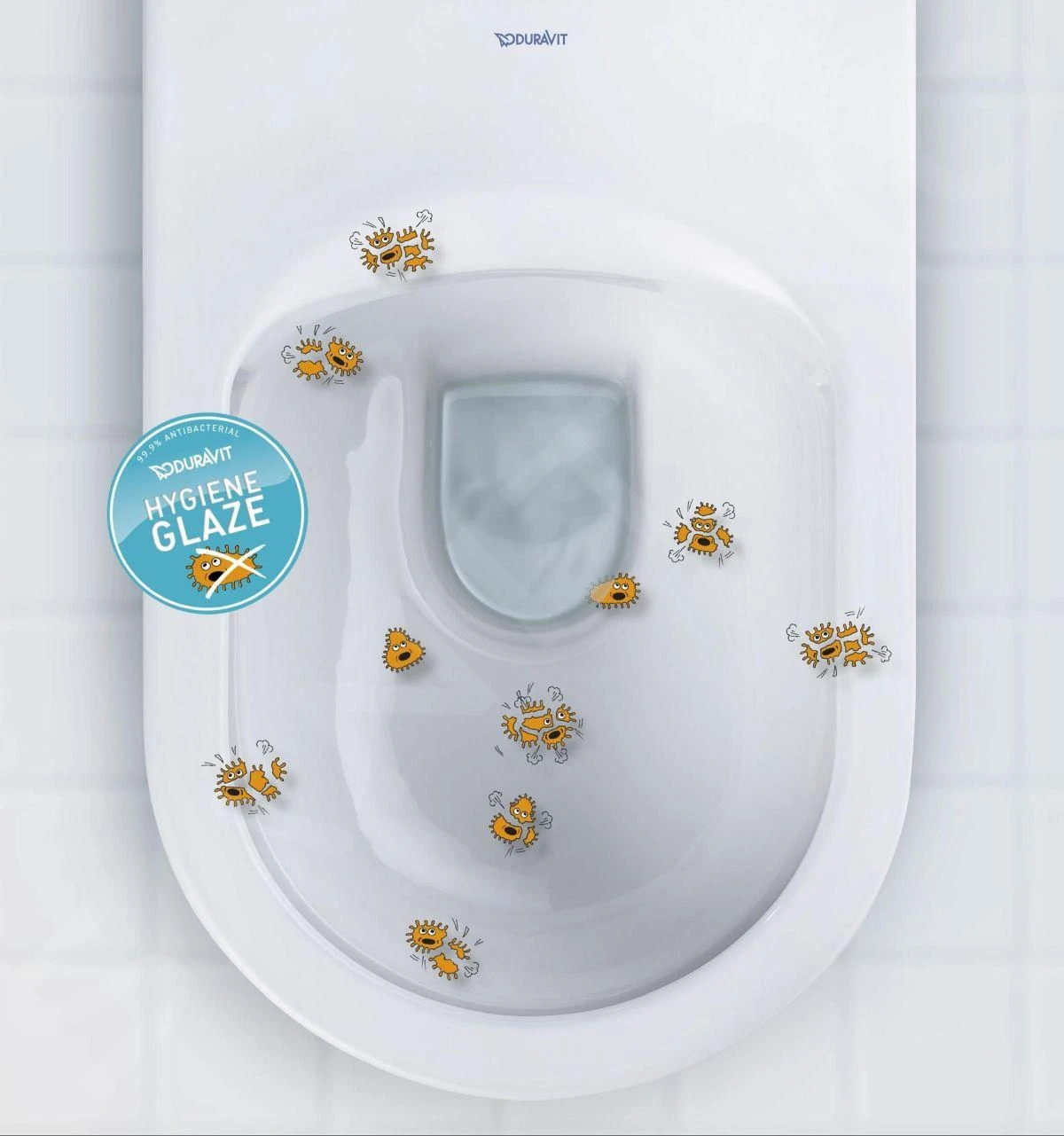 Duravit Starck 3 - Duoblokpot, Vario Afvoer, Met HygieneGlaze, Alpine Wit 0128092000 - Afbeelding 4