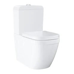 Grohe Euro Ceramic - Duobloktoilet Incl. Reservoir, Met SoftClose Wc Bril, Rimless, Triple Vortex, PureGuard, Alpine Wit 3946200H