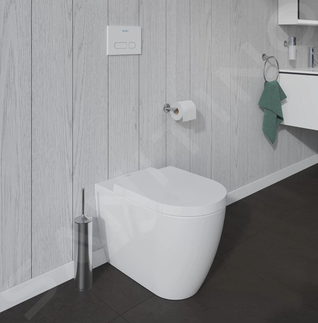 Duravit ME By Starck - Staande Toiletpot, Alpine Wit 2169090000 - Afbeelding 5