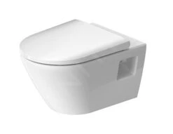 Duravit D-Neo - Hangend Toilet Met Wc Bril SoftClose, Rimless, Wit 45780900A1