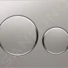 Geberit Sigma20 - Bedieningspaneel Sigma20, Gelakt Mat Chroom/chroom 115.882.JQ.1