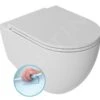 Sapho Isvea - Hangend Toilet INFINITY, Rimless, Mat Wit 10NF02001-2L